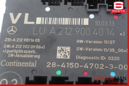 08-18 Mercedes W212 E350 C300 Front Left Driver Side Door Control Module OEM