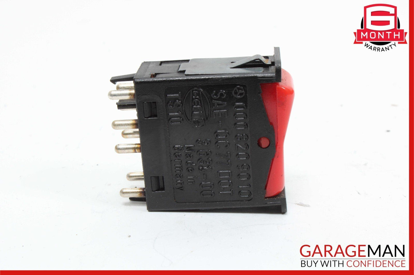 82-91 Mercedes W126 560SEL 560SEC 300TD Hazard Warning Light Switch Button OEM