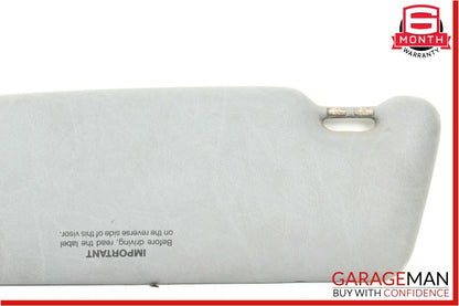 90-02 Mercedes R129 500SL SL500 Front Right Side Sun Visor Sunvisor Shade Gray