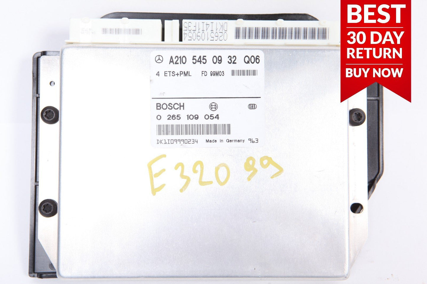 98-02 Mercedes W210 E320 ABS Anti Lock Computer Control Module 2105450932 A62