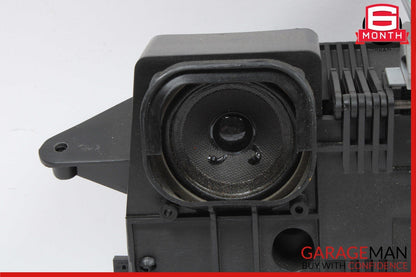 03-08 Mercedes R230 SL500 Rear Left Seat Belt Retractor Luggage w/ Speaker Gray