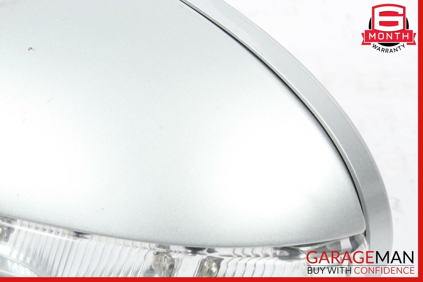 06-08 Mercedes W219 CLS500 Front Left Driver Side Mirror Door Rear View Silver