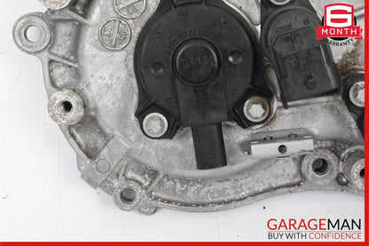 05-13 Mercedes W204 C300 E550 Front Left Side Engine Timing Chain Cover Plate