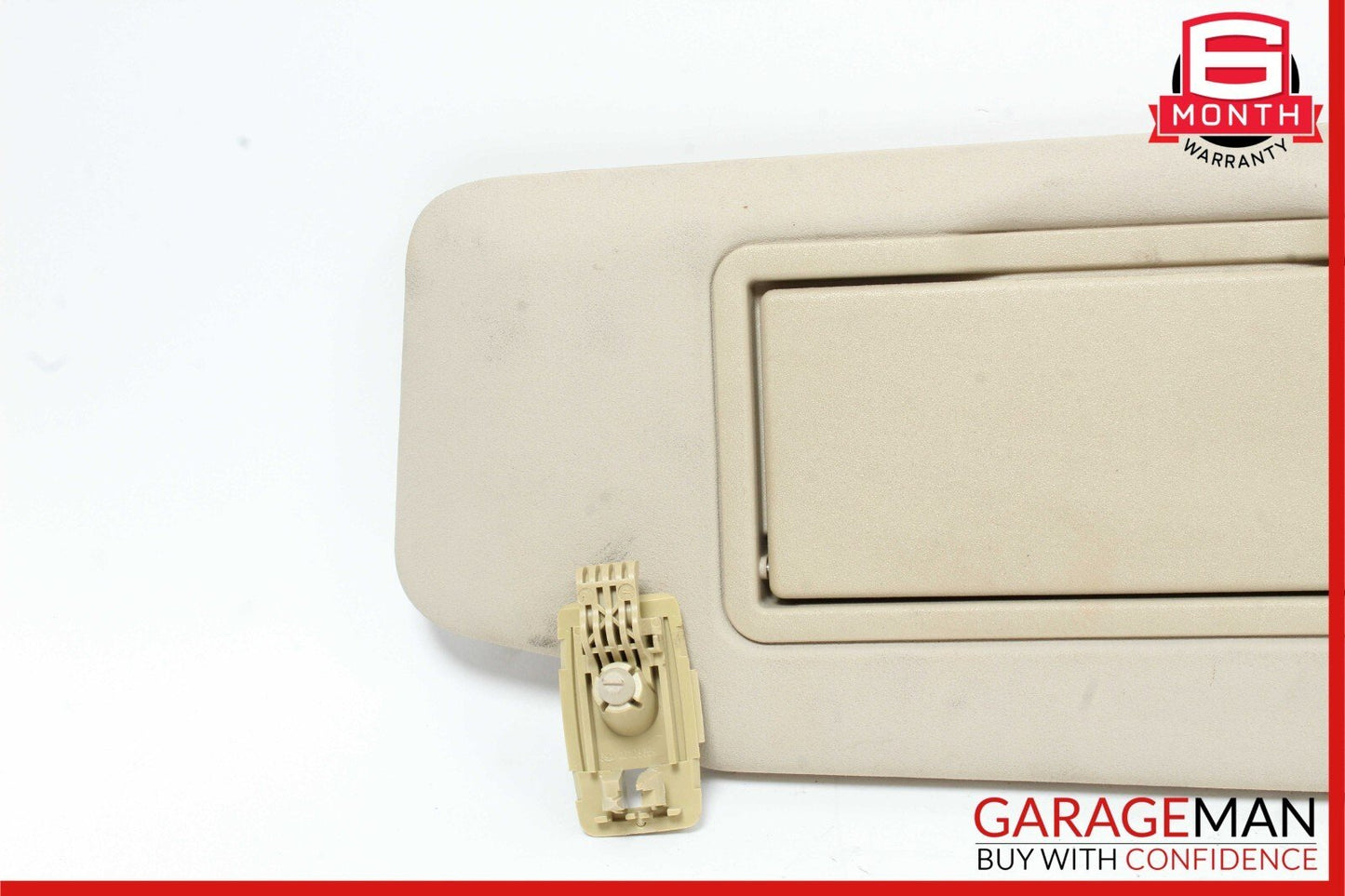 08-14 Mercedes W204 C300 Front Right Side Sun Visor Sunvisor Shade Cover OEM