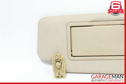 08-14 Mercedes W204 C300 Front Right Side Sun Visor Sunvisor Shade Cover OEM