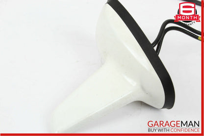 03-09 Mercedes W211 E320 E55 AMG Top Roof Shark Fin Antenna GPS Radio White OEM