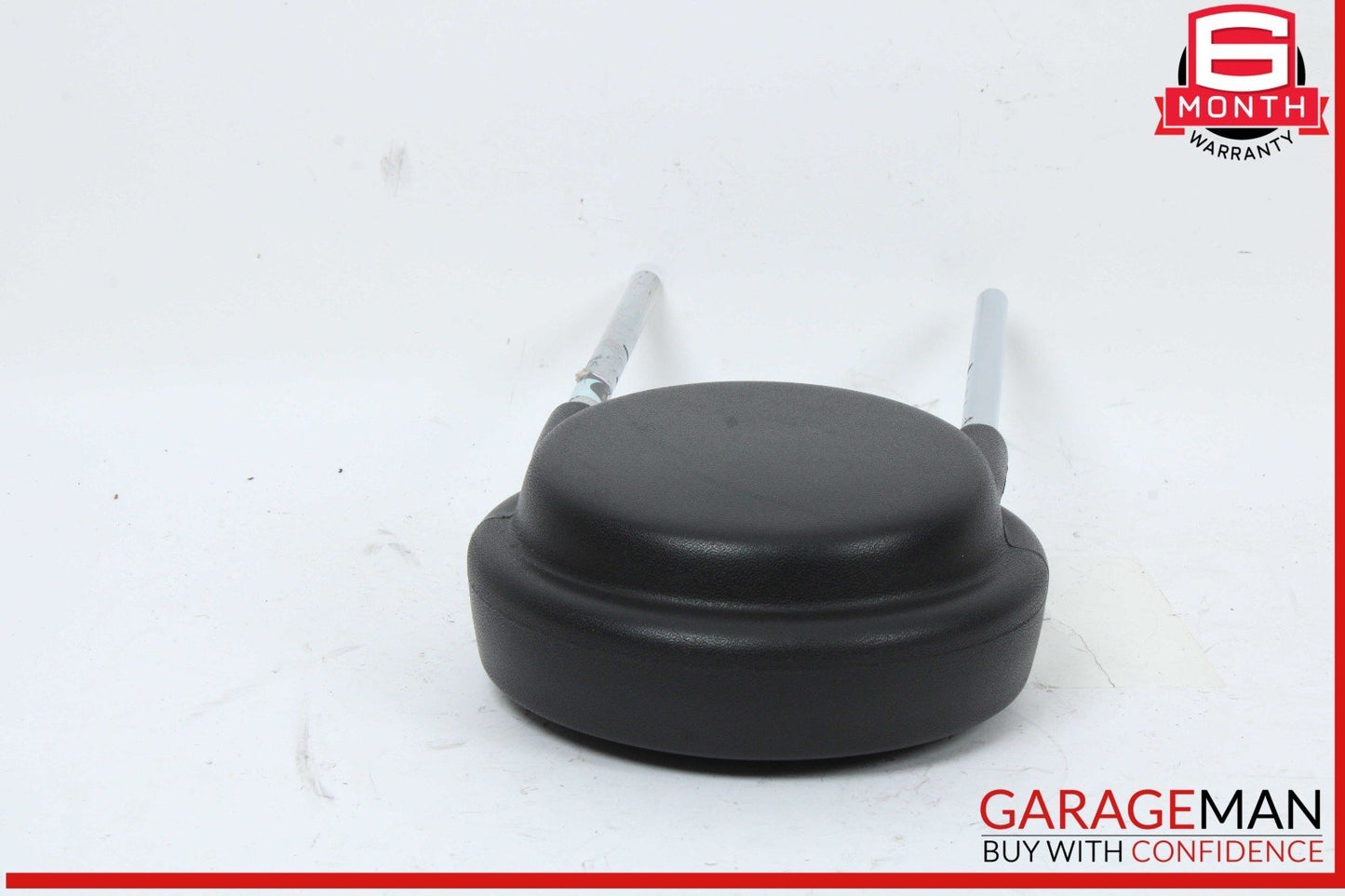 12-19 Fiat 500 Front Left or Front Right Side Head Rear Headrest Black OEM