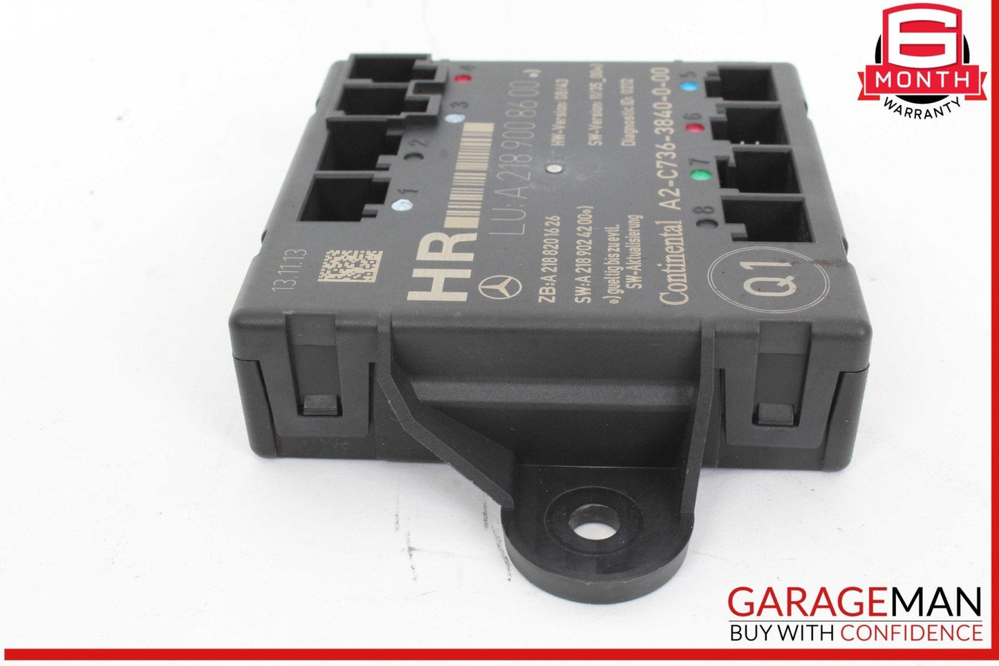 08-18 Mercedes W212 E250 C350 CLS550 Rear Right Side Door Control Module Unit