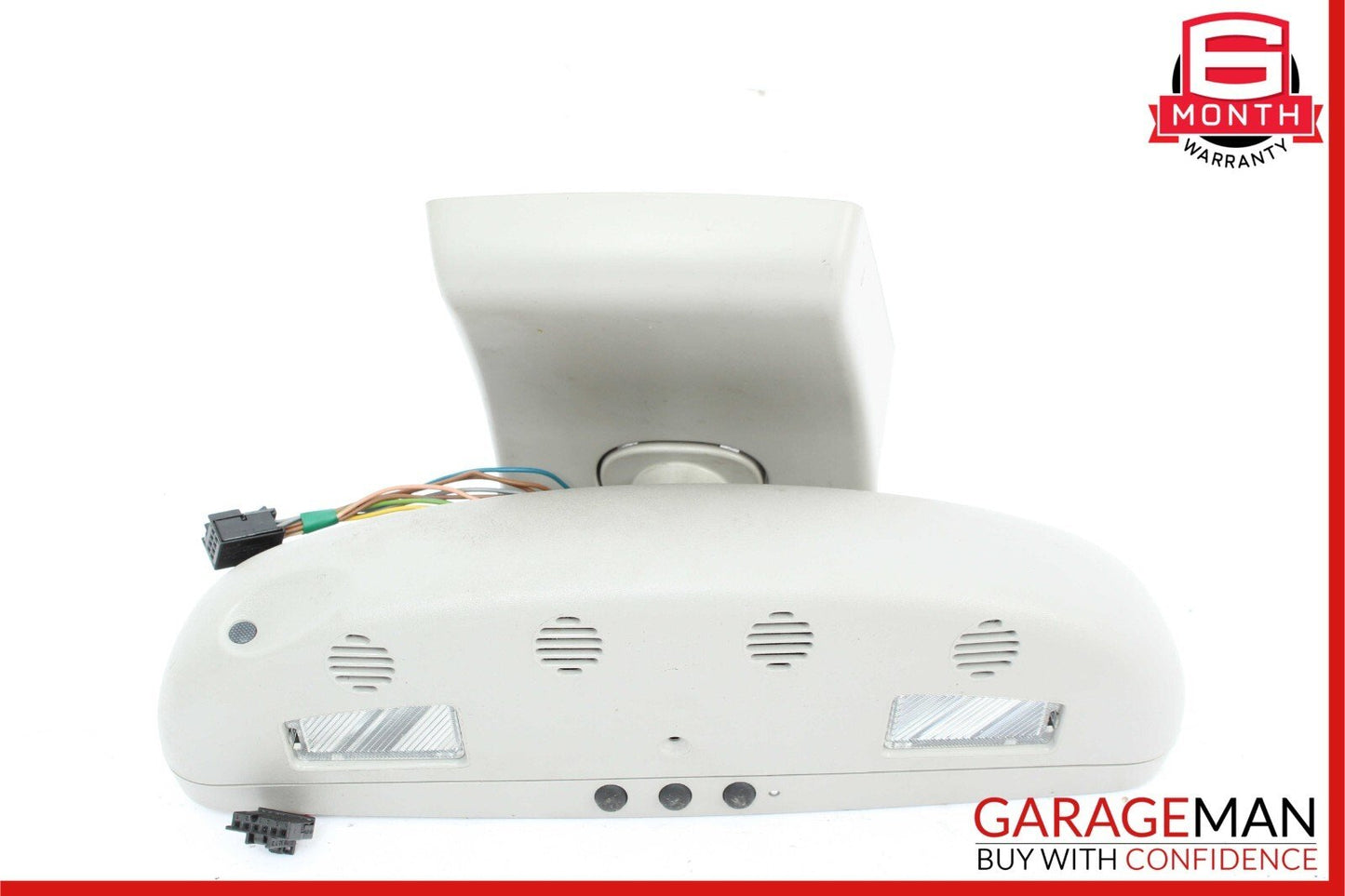 07-09 Mercedes W221 S550 Interior Top Upper Rear View Inside Dim Mirror Gray OEM