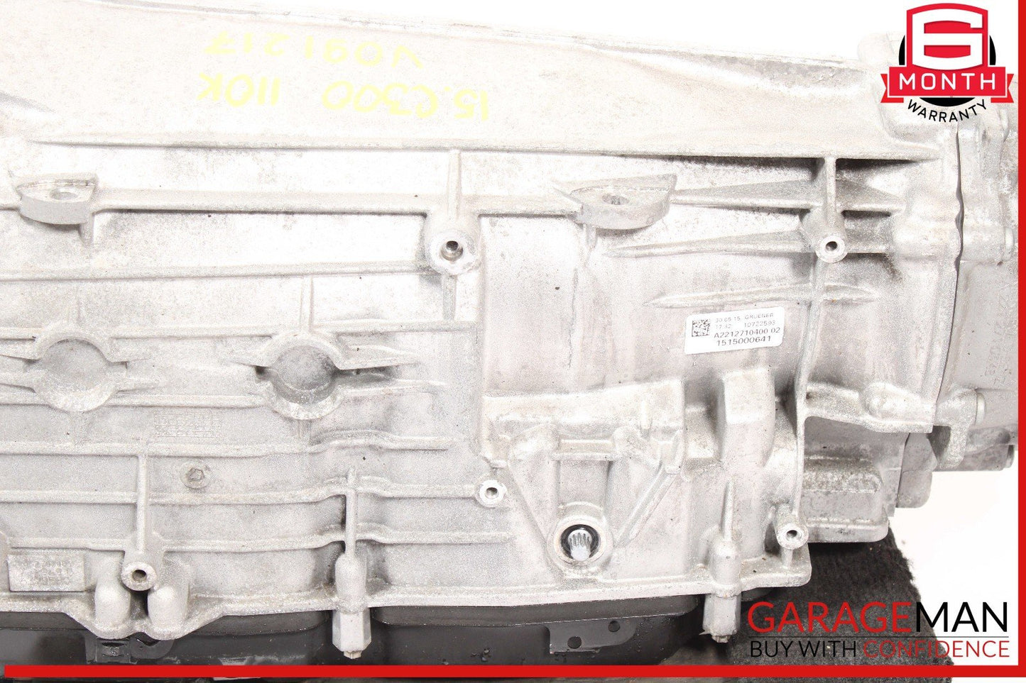 15-17 Mercedes W205 C300 4Matic Automatic Transmission Assembly OEM 110k