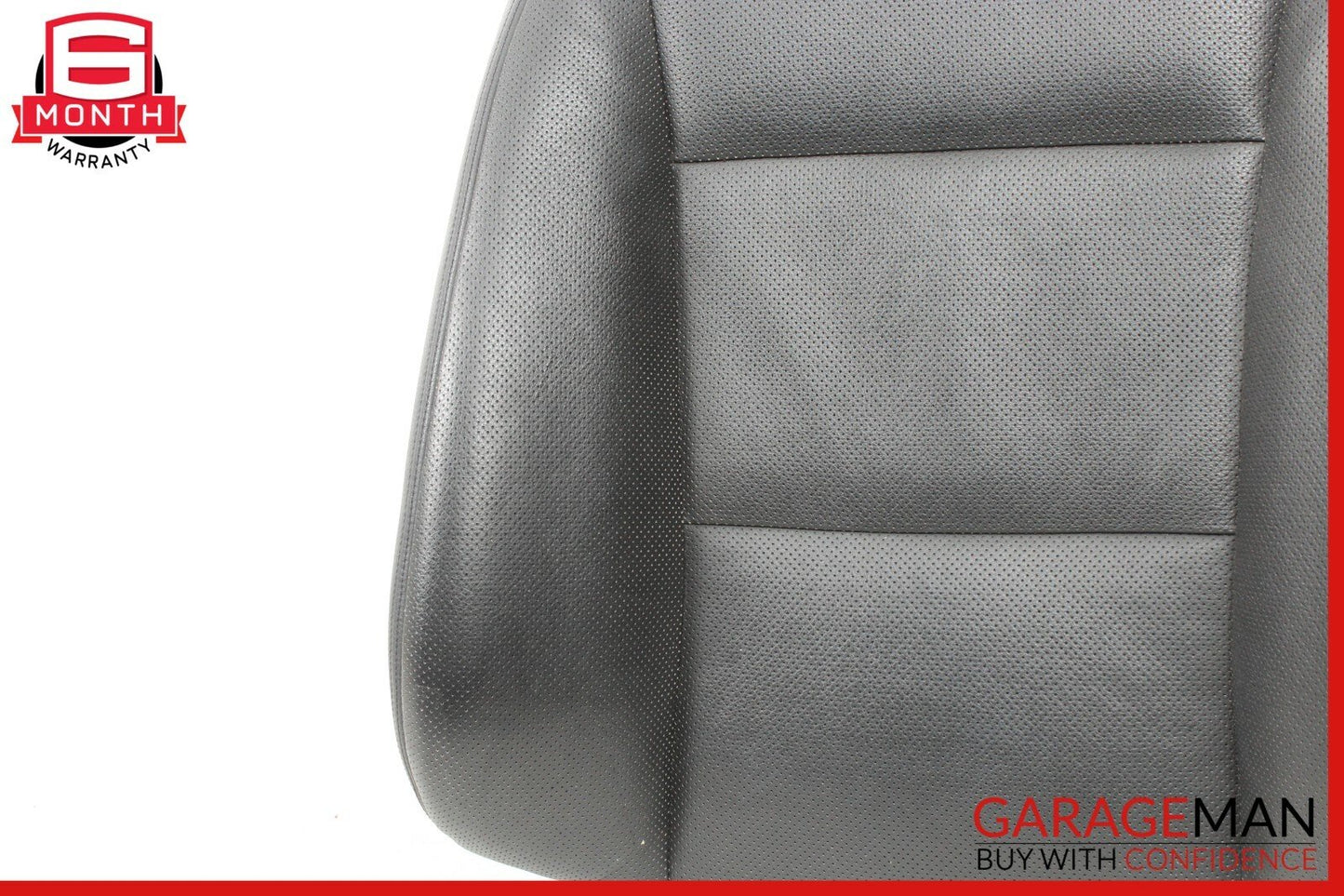 10-13 Mercedes W221 S550 Front Right Top Upper Seat Cushion Black OEM
