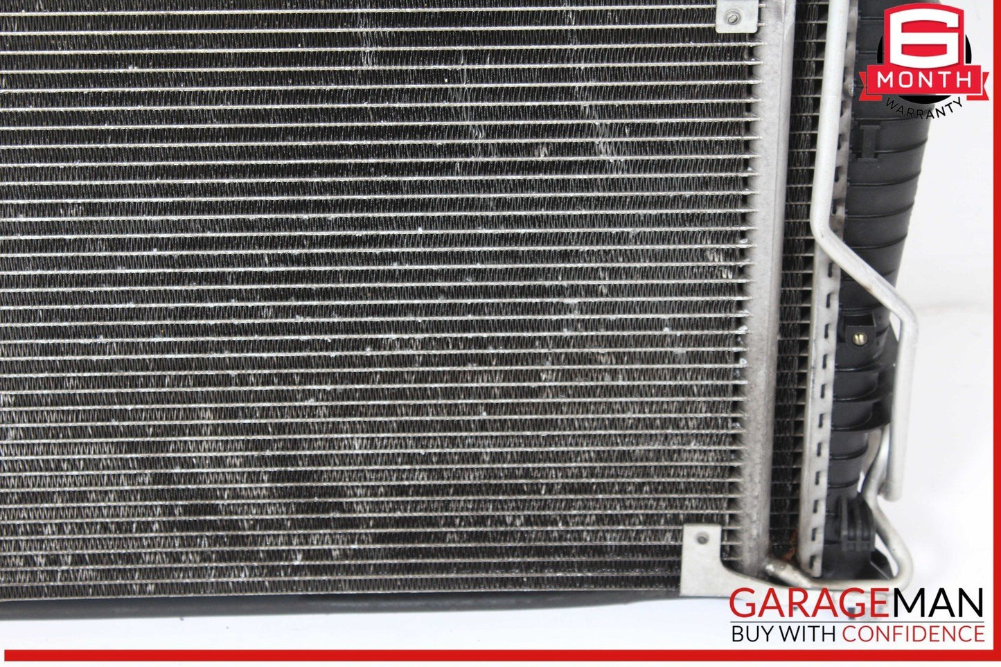 03-08 Mercedes R230 SL500 Engine Radiator A/C AC Air Condenser Oil Cooler Assy