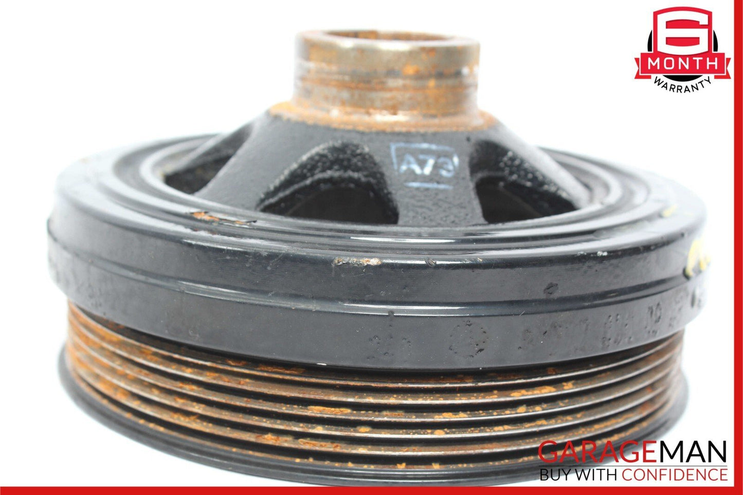 08-11 Mercedes W204 C300 Engine Motor Crankshaft Crank Shaft Pulley OEM