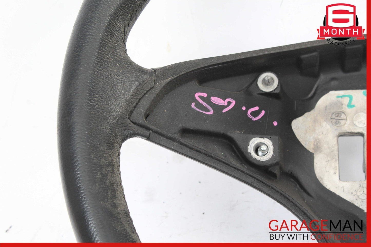 08-12 Mercedes X204 GLK350 C280 C300 3 Spoke Steering Wheel Black