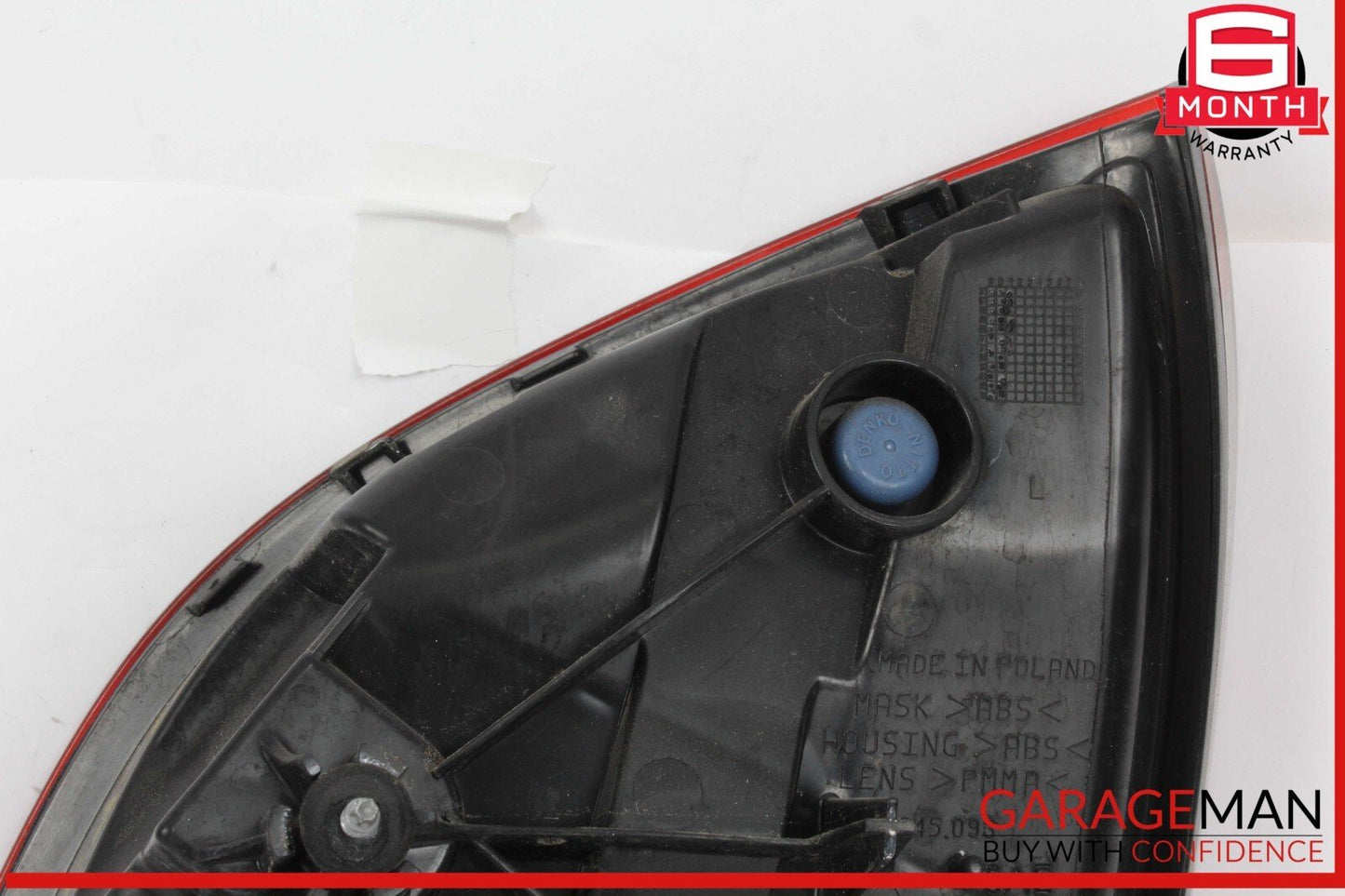 11-14 Porsche Cayenne Hybrid S 958 Rear Left Driver Side Inner Tail Light Lamp