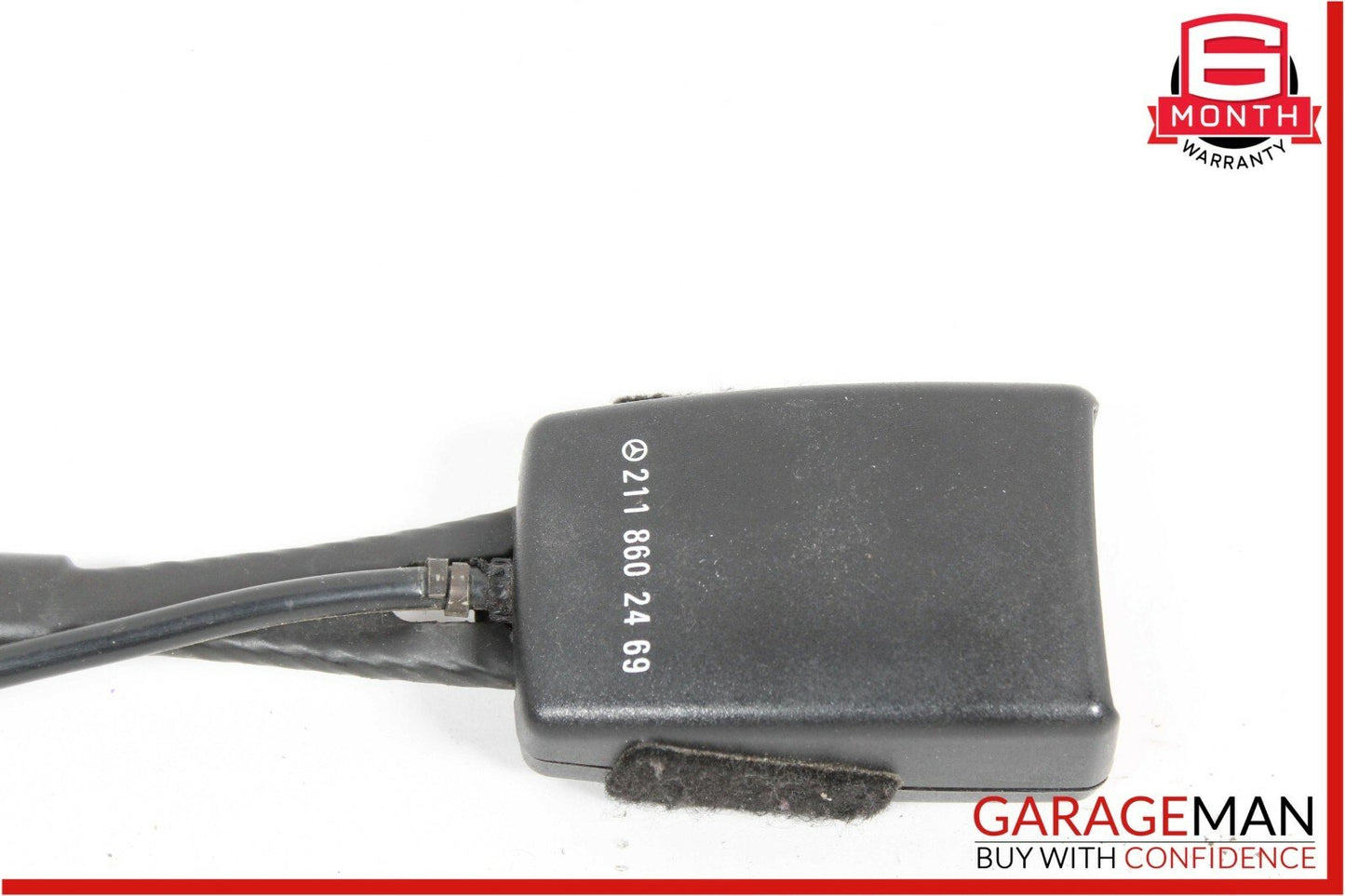 03-09 Mercedes CLS500 E55 AMG Front Right Passenger Side Seat Belt Buckle OEM