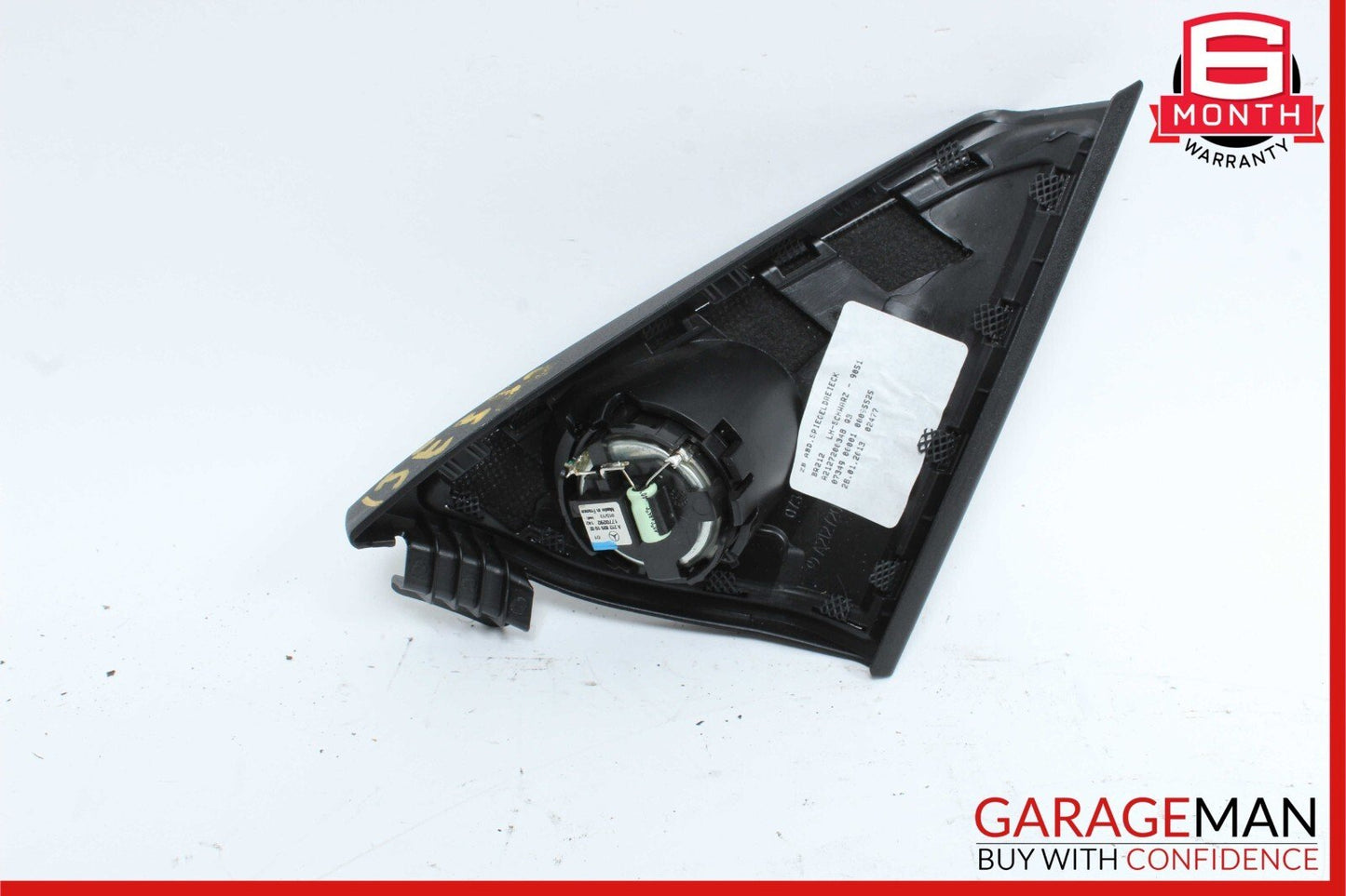 10-16 Mercedes W212 E350 Front Left Side Door Panel Tweeter Speaker Cover OEM