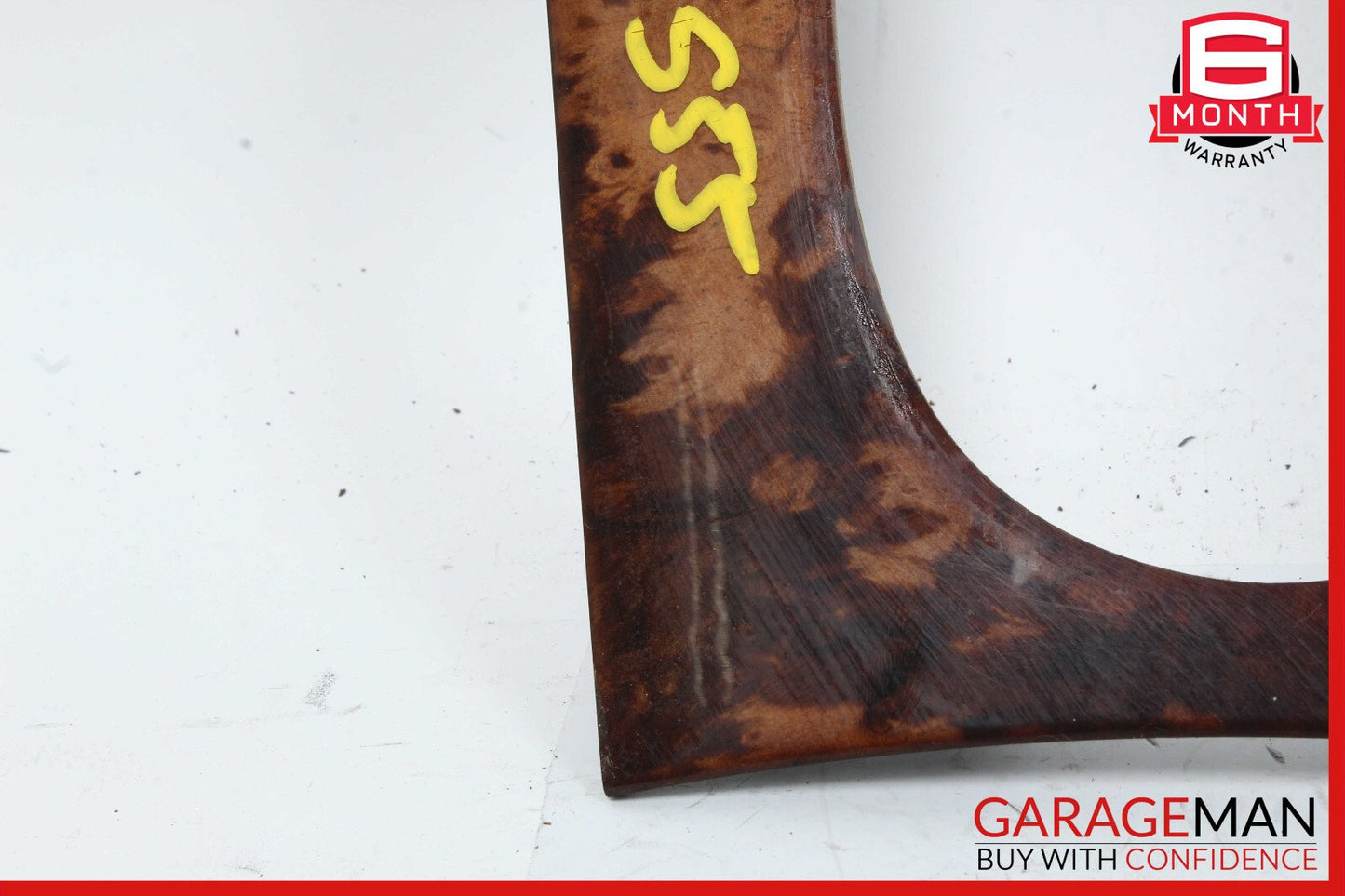 03-06 Mercedes W220 S55 AMG S430 S500 Center Console Shifter Bezel Trim Wood OEM