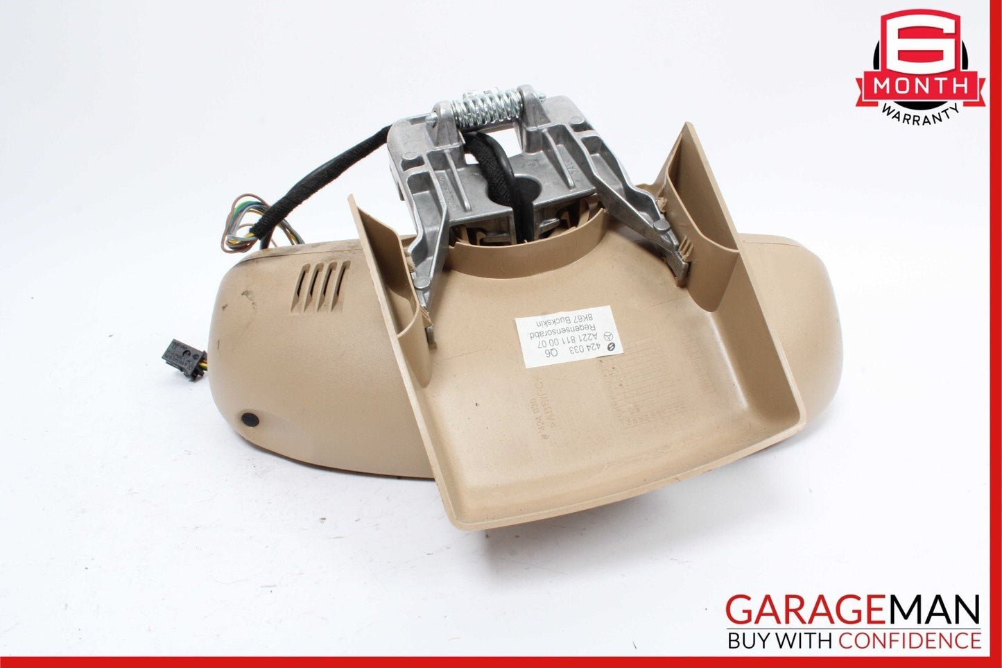 07-09 Mercedes W221 S600 S550 S350 S63 AMG Interior Top Rear View Mirror Brown