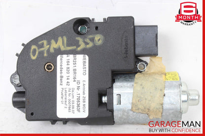06-13 Mercedes W164 ML350 GL450 Panoramic Sunroof Sun Roof Motor 1648201442 OEM
