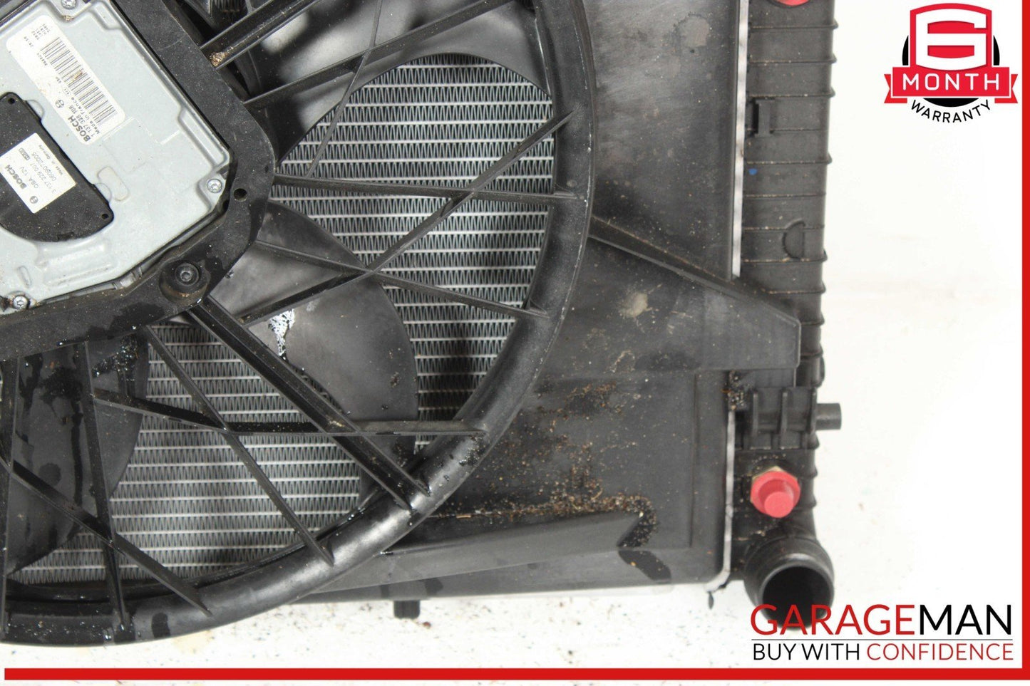 03-08 Mercedes R230 SL550 SL500 Engine Motor Cooling Radiator Assembly OEM