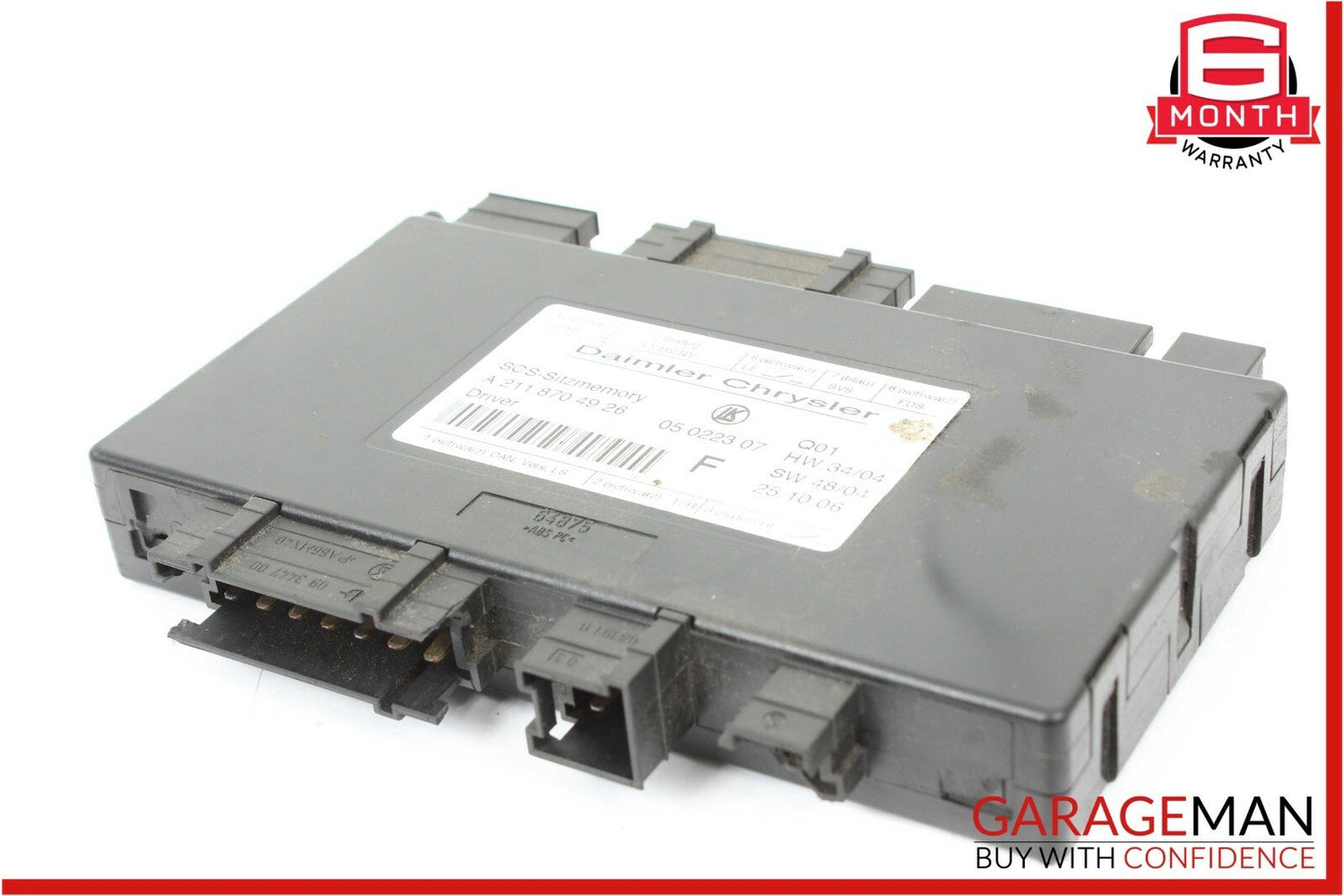 Mercedes CLS550 E350 GL550 Front Left Side Under Seat Control Module OEM