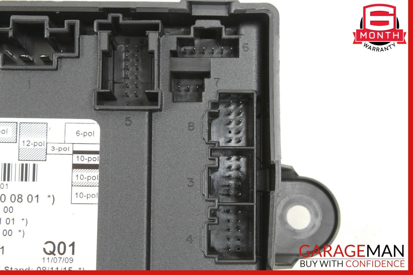 10-13 Mercedes W221 S550 S600 S63 Front Left Door Control Module 2219000801 OEM