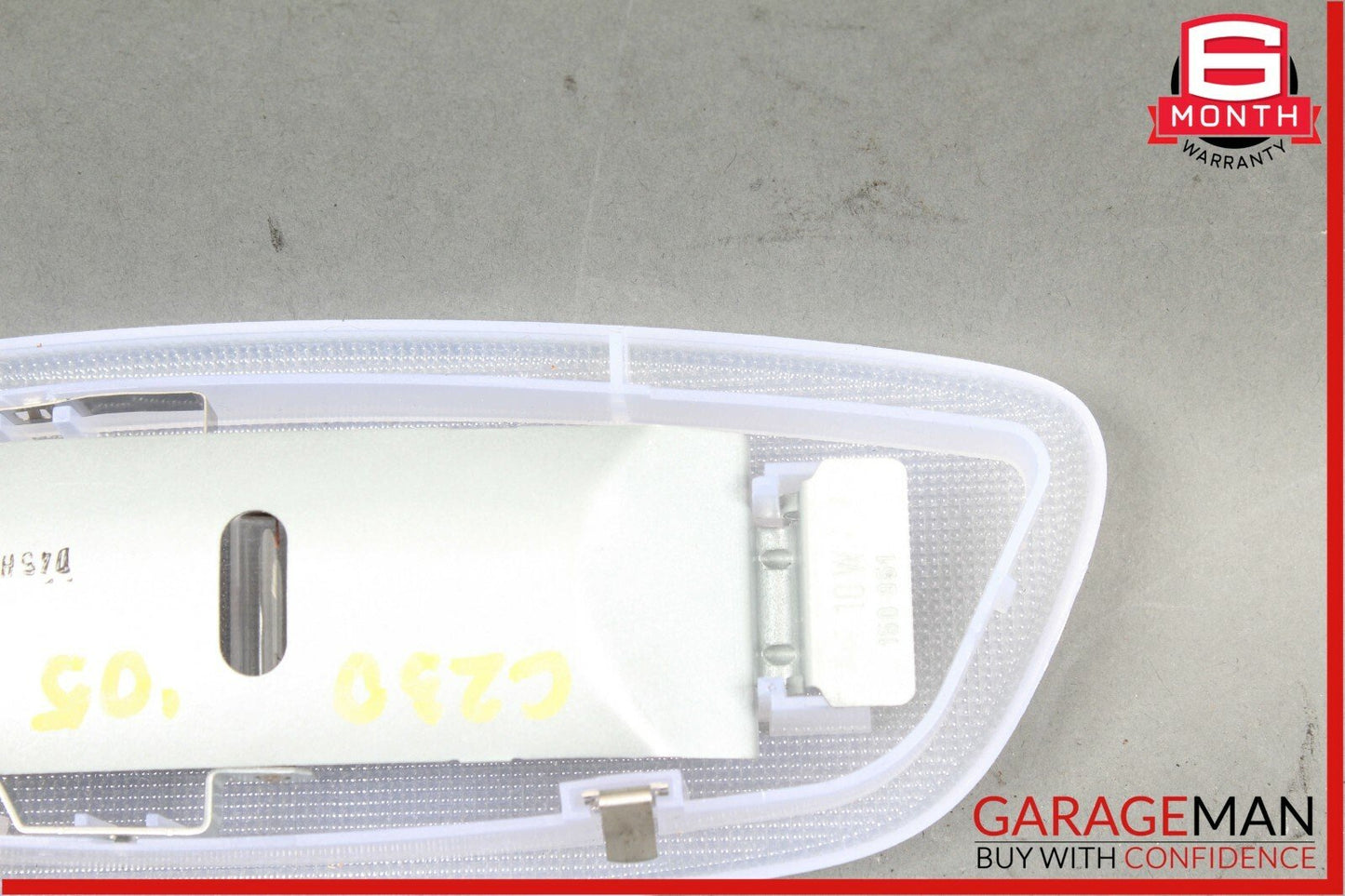 01-07 Mercedes W203 C230 Rear Center Interior Dome Light Lamp OEM