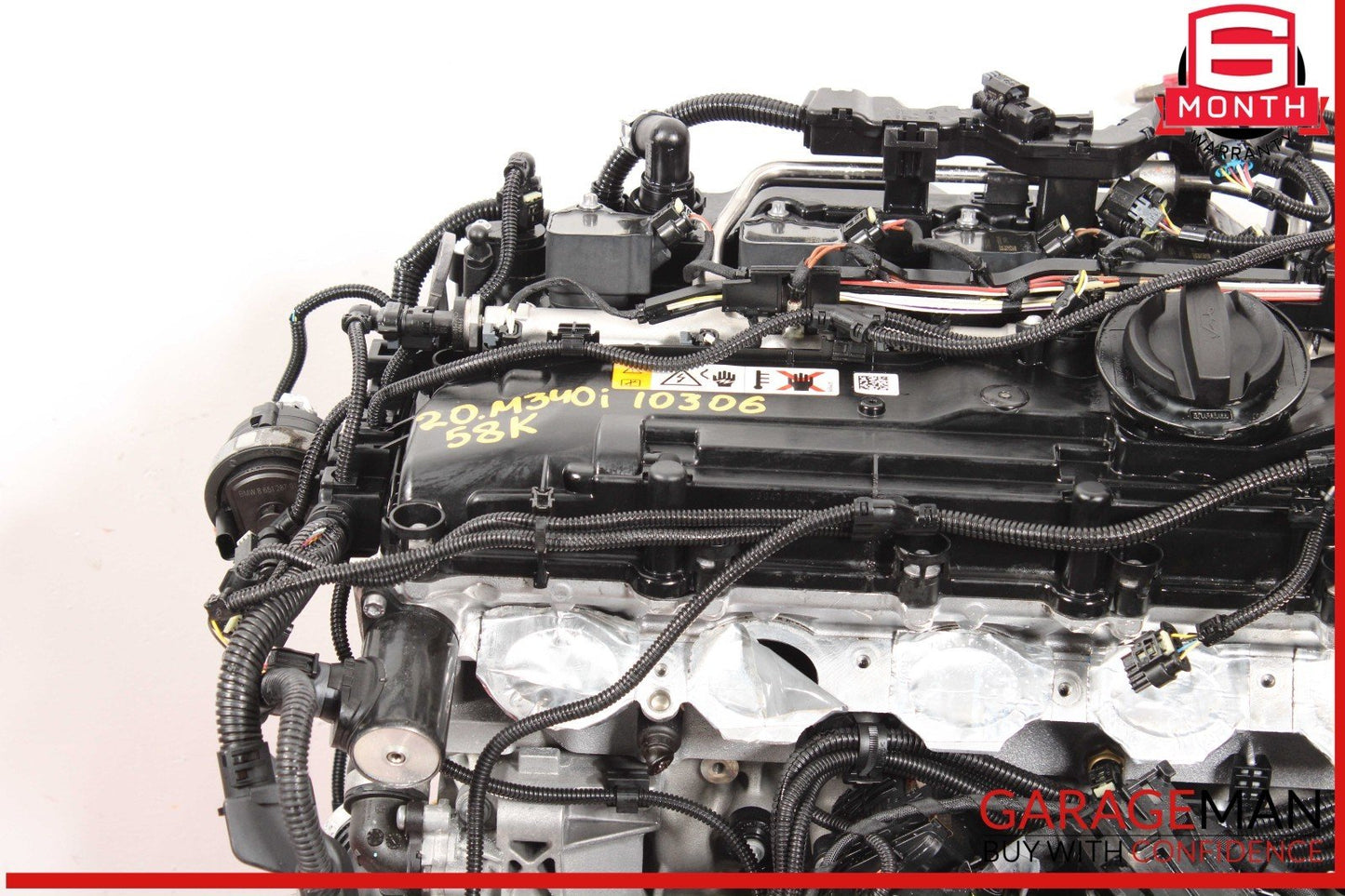 2020 BMW M340i 3.0L RWD Engine Motor Assembly OEM 58k