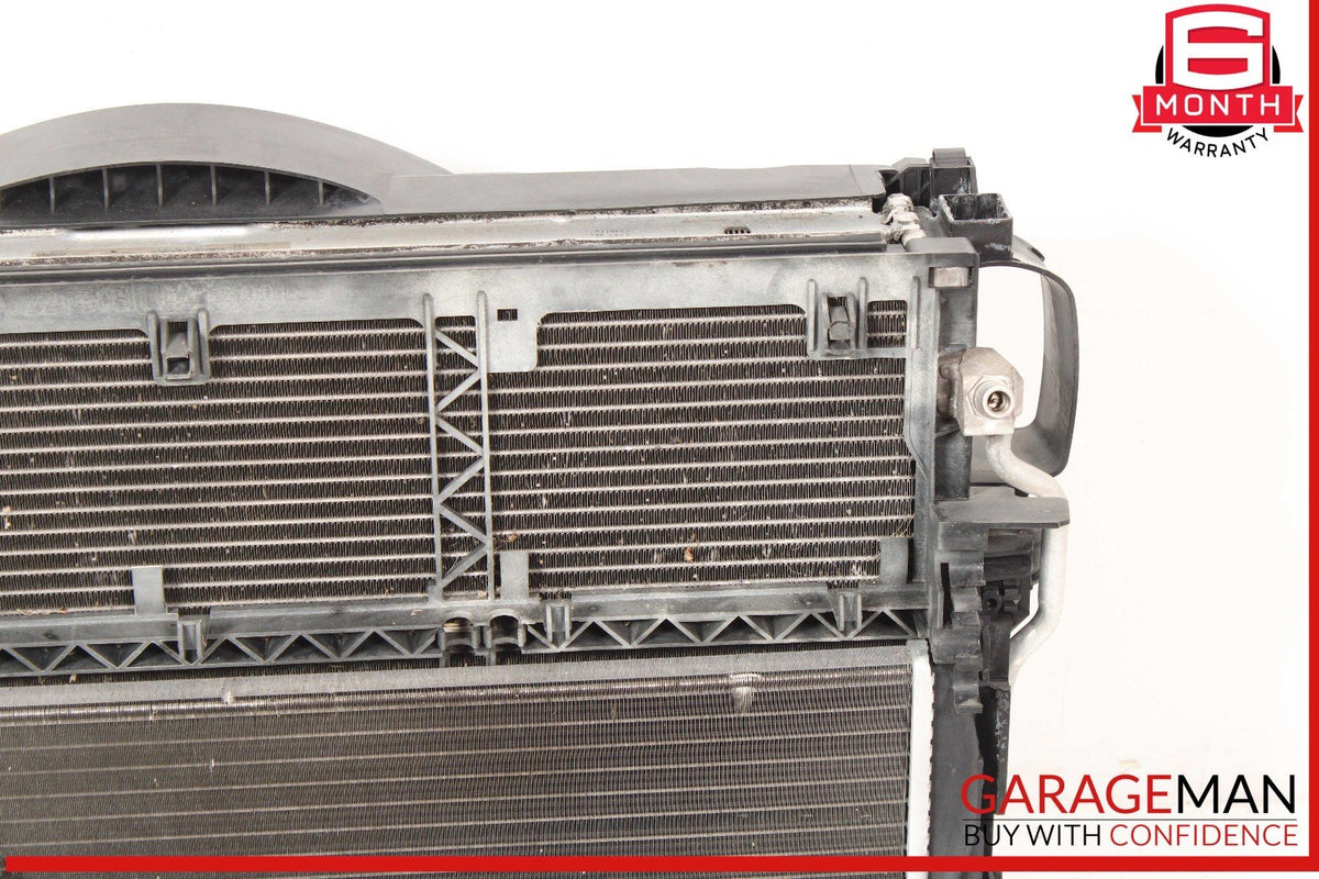 10-13 Mercedes W221 S400 Hybrid Engine Cooling Fan Shroud Motor Assembly OEM