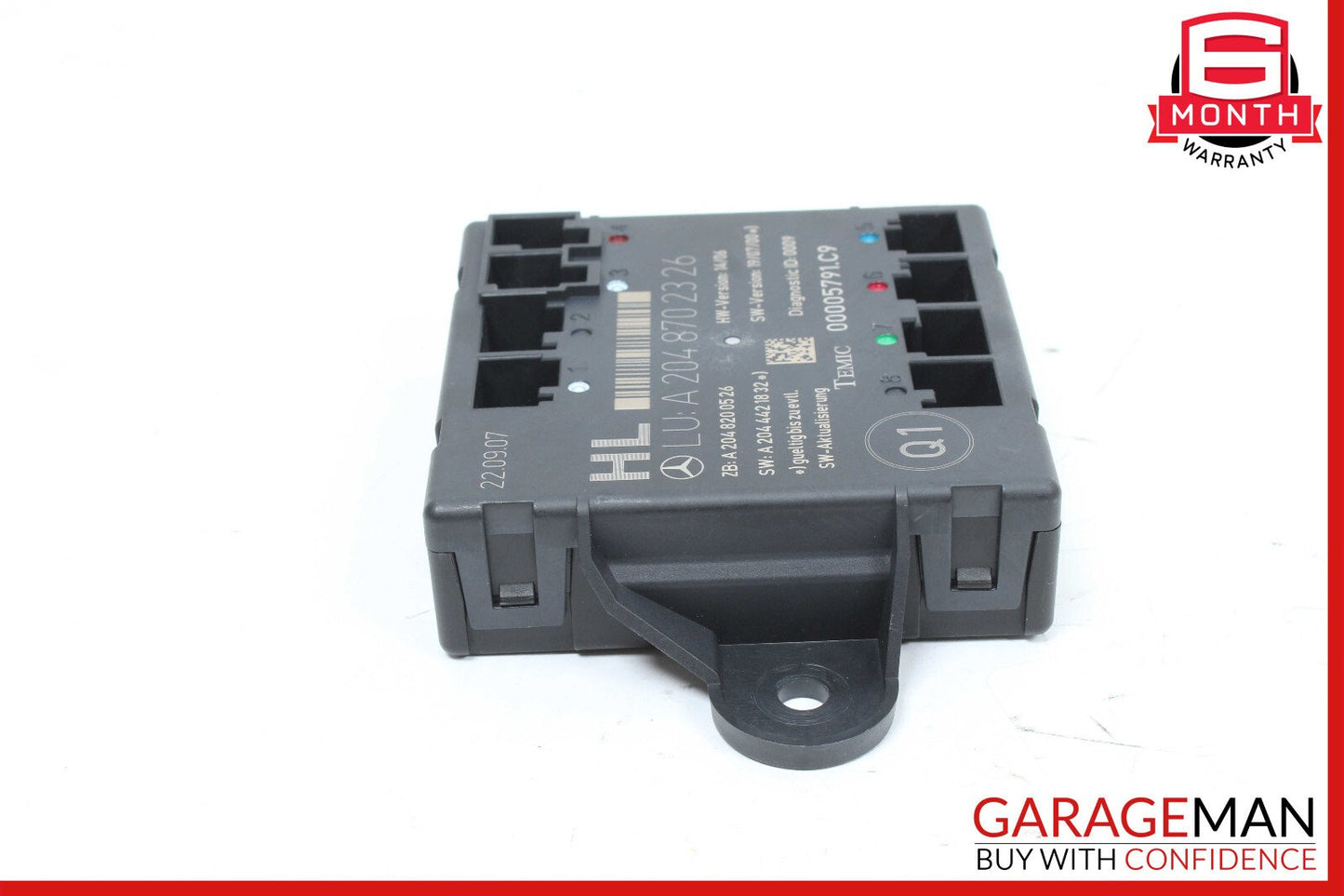 08-18 Mercedes W204 C300 CLS550 GLK350 Rear Left Side Door Control Module OEM