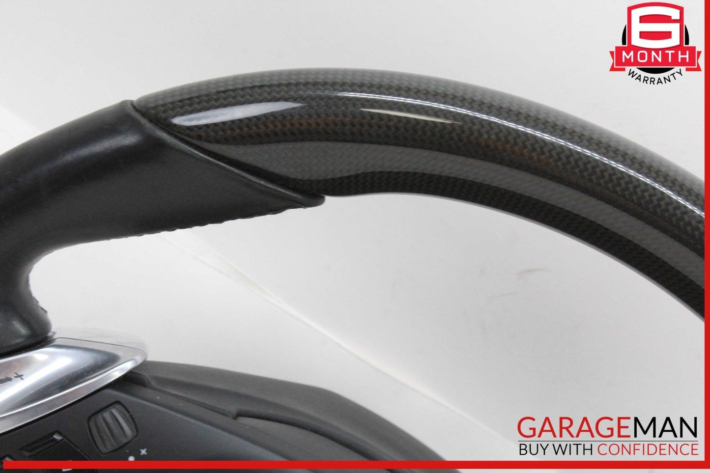 10-16 Porsche Panamera 970 E-Hybrid Carbon Fiber Steering Wheel 7PP419091CM OEM