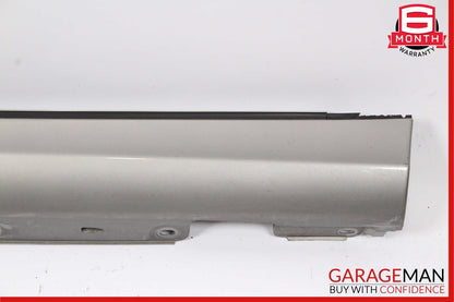 01-07 Mercedes W203 C230 Base Left Side Skirt Rocker Panel Cubanite Silver