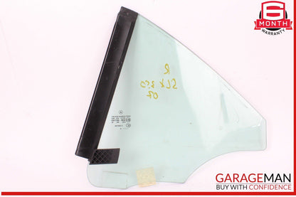 05-11 Mercedes R171 SLK350 SLK280 Quarter Window Glass Rear Right Side OEM