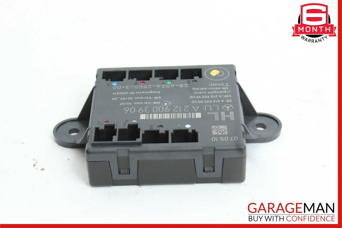 08-18 Mercedes W204 C250 C300 CLS550 Rear Left Side Door Control Module OEM