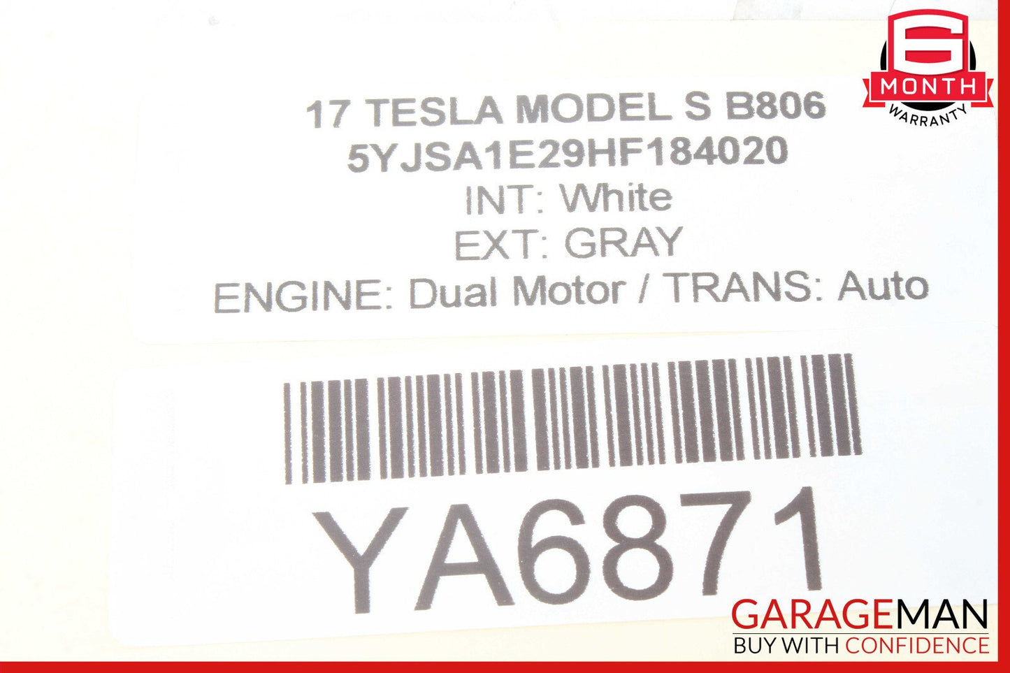 12-20 Tesla Model S Fan Relay Control Module Unit OEM