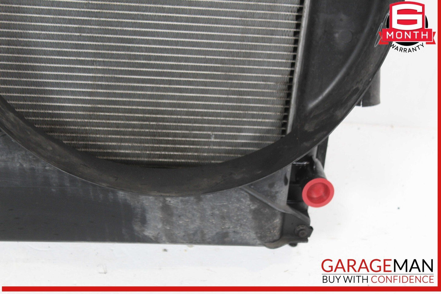 98-03 Mercedes W163 ML320 Engine Cooling Radiator AC A/C Condenser OEM