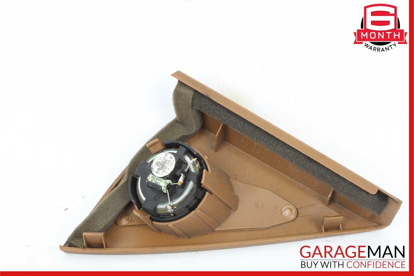 07-13 Mercedes W221 S550 S450 S600 Door Corner Speaker Right Passenger Brown OEM
