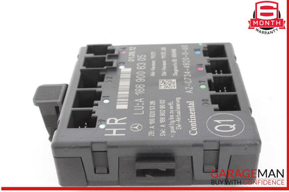 12-19 Mercedes X166 GL450 GLE350 Rear Right Side Door Control Module Unit OEM