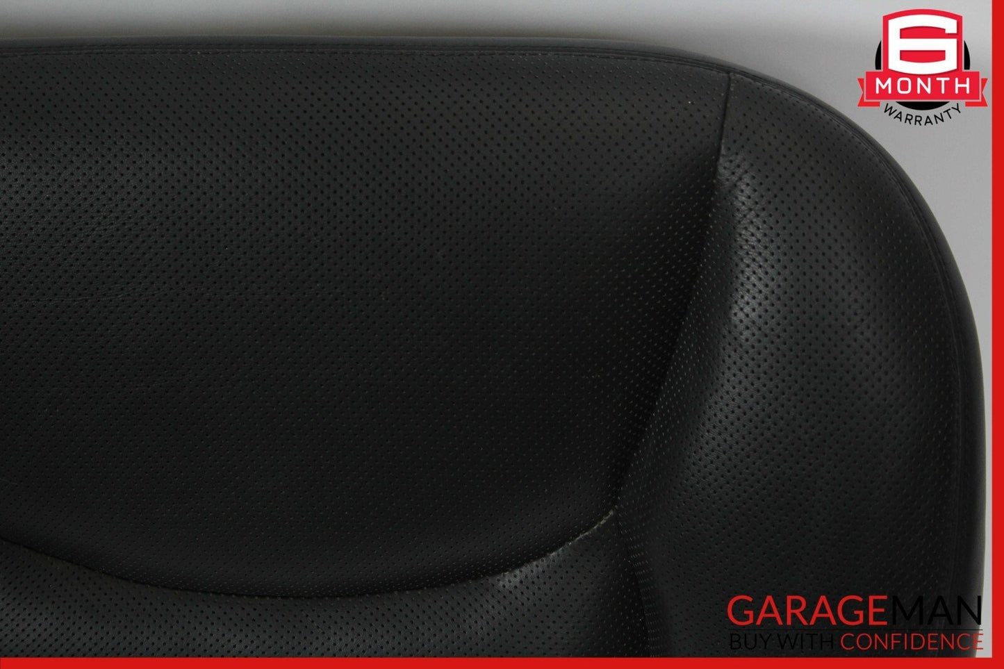 03-06 Mercedes W220 S600 Rear Right Side Lower Bottom Seat Cushion Cover Black