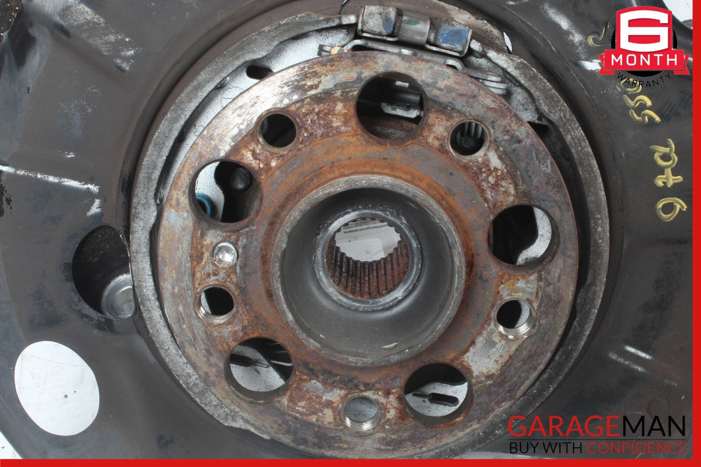 07-14 Mercedes W216 CL550 S550 Rear Right Wheel Carrier Spindle Knuckle Hub OEM