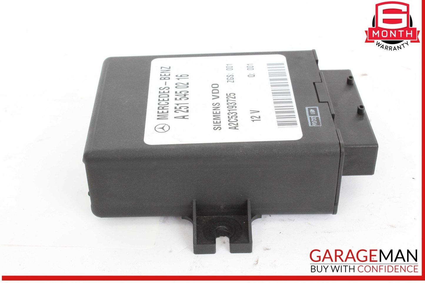 06-13 Mercedes W251 R500 Rear Air Suspension Control Module Unit OEM