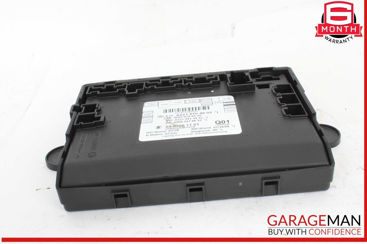 07-13 Mercedes W221 S550 S400 Rear Right or Left Side Door Control Module OEM