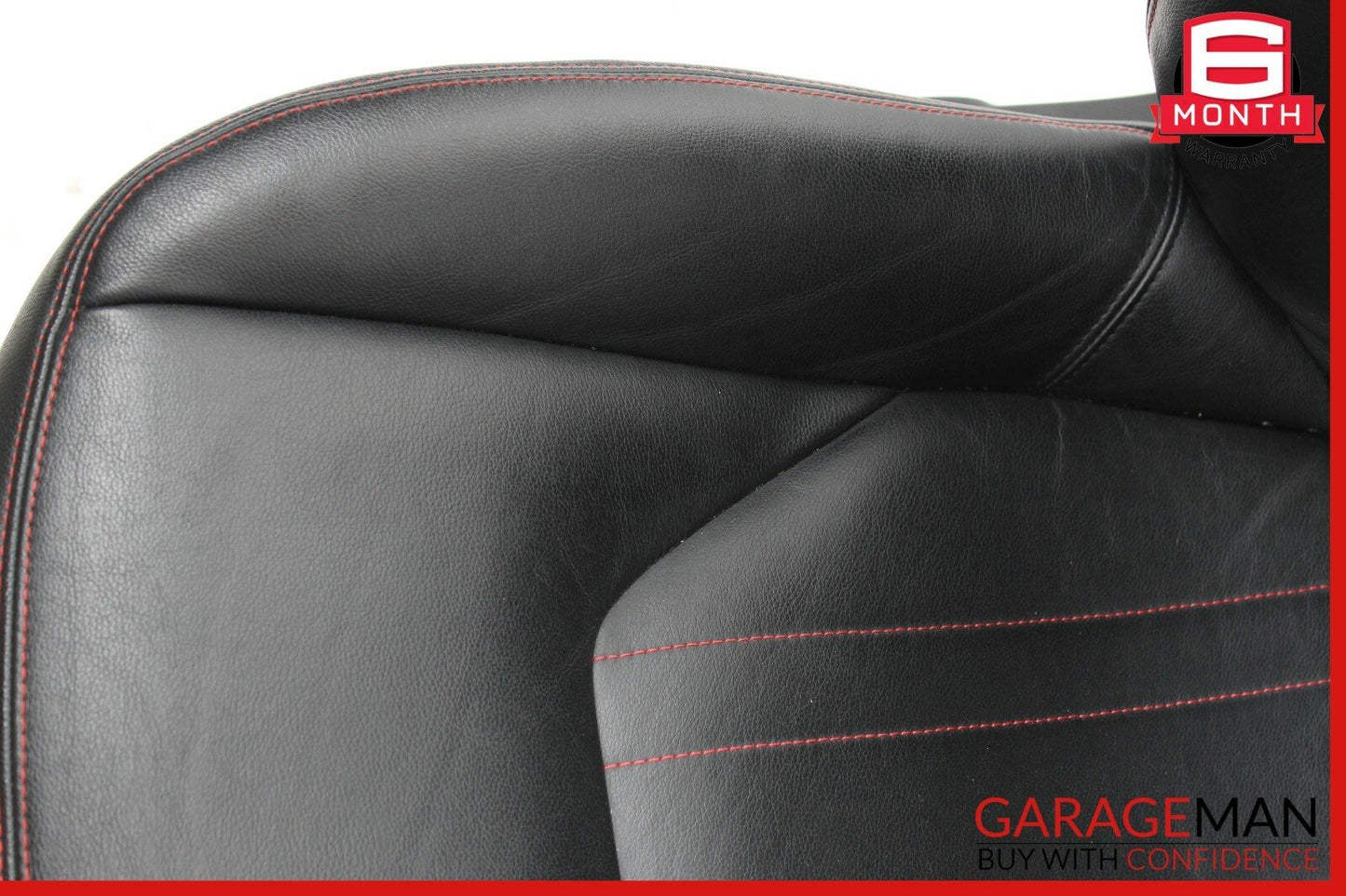 14-17 Maserati Ghibli Front Right Complete Seat Cushion Cover Assembly Black