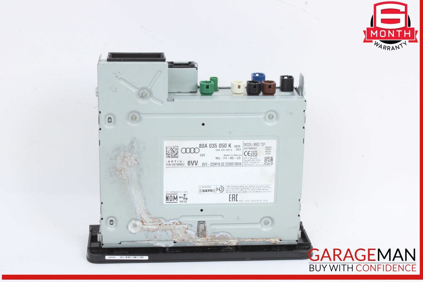18-24 Audi Q5 SQ5 Audio Radio Receiver Control Module 80A035050K OEM