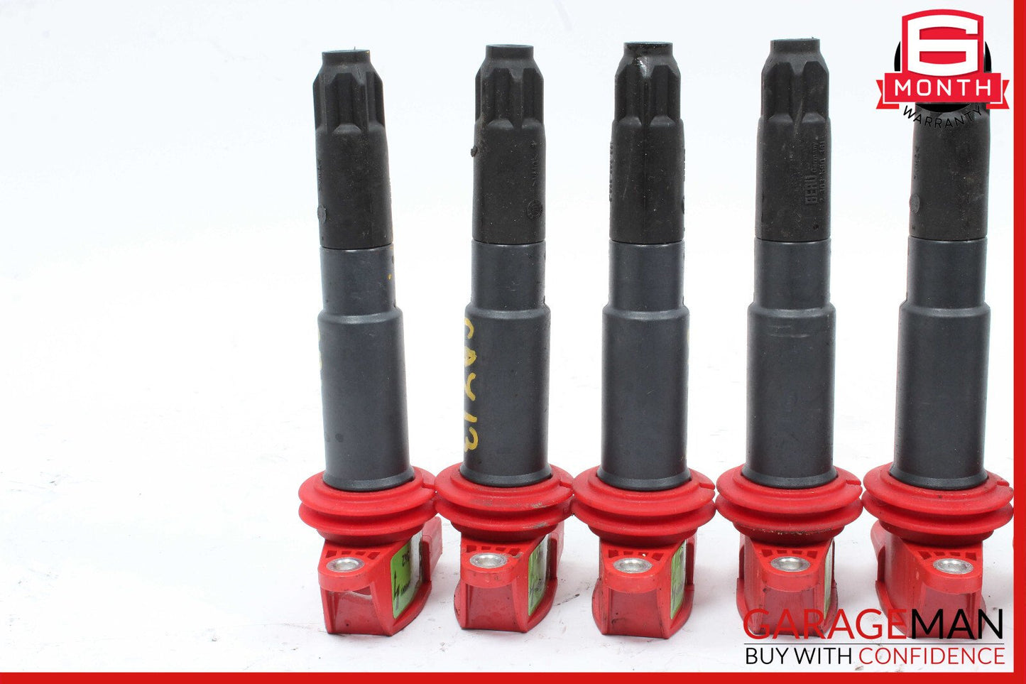 11-17 Porsche Cayenne 958 Ignition Coil Spark Plug Set of 8 Pc OEM