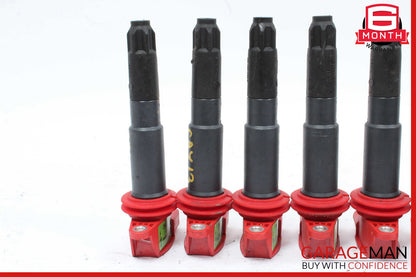 11-17 Porsche Cayenne 958 Ignition Coil Spark Plug Set of 8 Pc OEM