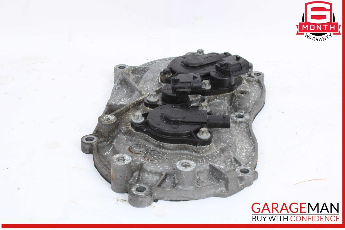 05-13 Mercedes W221 S400 Hybrid Front Left Side Engine Timing Chain Cover Plate