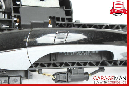 12-14 Mercedes W204 C250 Keyless Go Rear Left Exterior Door Handle w/ Actuator