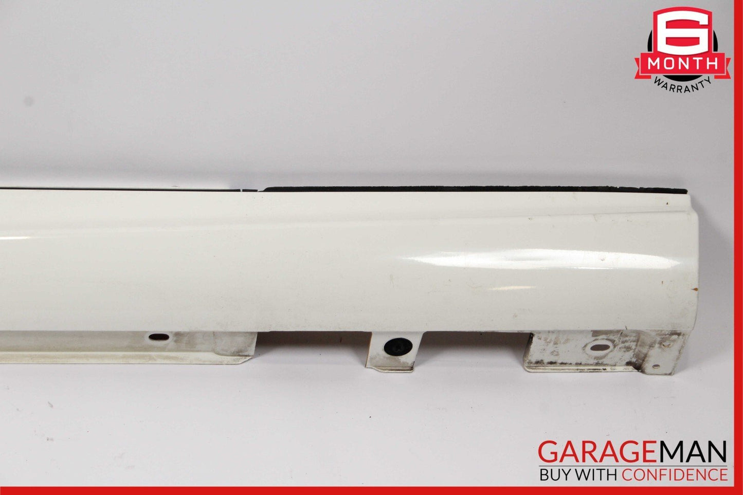 03-09 Mercedes W209 CLK500 Left Rocker Molding Side Skirt Panel Cover White